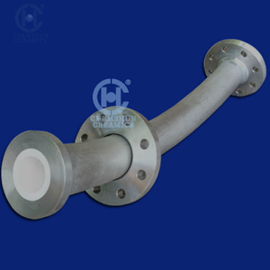 Ceramic Lined Pipe Mainly For Lithium Battery Industry