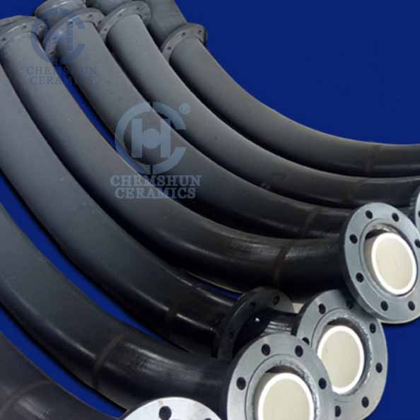 Ceramic Lined Pipe Mainly For Lithium Battery Industry