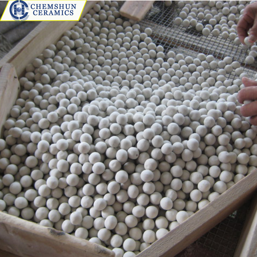 Inert Alumina Ceramic Balls(AL2O3:17-99%)